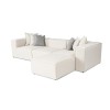 Atelier del Sofa Corner Sofa Frida 4 - Ecru Ecru