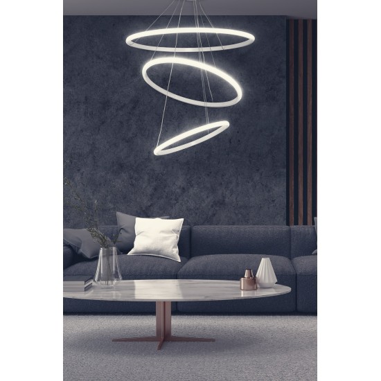 Chandelier Ursae White-White Light White Opviq Chandelier Ursae White-White Light White
