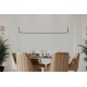 Opviq Chandelier Tadpole - Black, Yellow Light Black