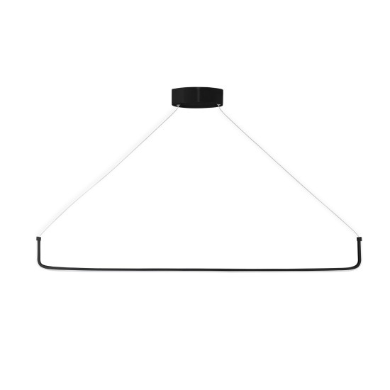Opviq Chandelier Tadpole - Black, Yellow Light Black
