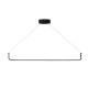 Opviq Chandelier Tadpole - Black, Yellow Light Black