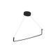 Opviq Chandelier Tadpole - Black, Yellow Light Black