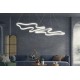 Chandelier Duple Artisan - White Body, White Light White Opviq Chandelier Duple Artisan - White Body, White Light White