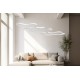 Chandelier Duple Artisan - White Body, White Light White Opviq Chandelier Duple Artisan - White Body, White Light White