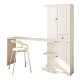 Study Desk & Bookshelf Rb-021 Matte White Study Desk & Bookshelf Rb-021 Matte White