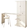 Study Desk & Bookshelf Rb-021 Matte White