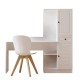 Study Desk & Bookshelf Rb-116 Matte White Study Desk & Bookshelf Rb-116 Matte White