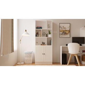 Bookshelf Rb-117 Matte White