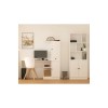 Study Desk & Bookshelf Rb1000401557 Matte White