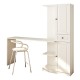 Study Desk & Bookshelf Rb1000401557 Matte White Study Desk & Bookshelf Rb1000401557 Matte White
