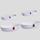 Cotton Bread Basket Set (4 Pieces) JUT01001127D Ecru Aberto Design Cotton Bread Basket Set (4 Pieces) JUT01001127D Ecru