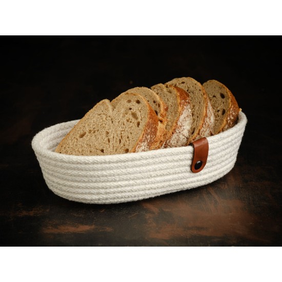 Cotton Bread Basket Set (4 Pieces) JUT01001127D Ecru Aberto Design Cotton Bread Basket Set (4 Pieces) JUT01001127D Ecru