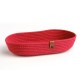 Aberto Design Cotton Bread Basket Set (3 Pieces) JUT01002101D Red