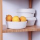Aberto Design Cotton Basket Set (3 Pieces) JUT02001127D Ecru