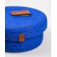 Aberto Design Cotton Basket Set (3 Pieces) JUT02002102D Blue