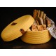 Aberto Design Cotton Basket Set (3 Pieces) JUT02002105D Yellow