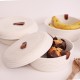 Cotton Basket Set (3 Pieces) JUT02002127D Ecru Aberto Design Cotton Basket Set (3 Pieces) JUT02002127D Ecru