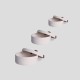 Cotton Basket Set (3 Pieces) JUT02005127D Ecru Aberto Design Cotton Basket Set (3 Pieces) JUT02005127D Ecru