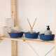 Aberto Design Cotton Basket Set (3 Pieces) JUT05001102D Blue