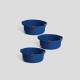 Aberto Design Cotton Basket Set (3 Pieces) JUT05001102D Blue