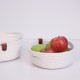 Aberto Design Cotton Basket Set (3 Pieces) JUT05002127D Ecru