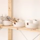 Aberto Design Cotton Basket Set (3 Pieces) JUT05002127D Ecru