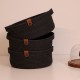 Cotton Basket Set (3 Pieces) JUT05003208D Black Aberto Design Cotton Basket Set (3 Pieces) JUT05003208D Black