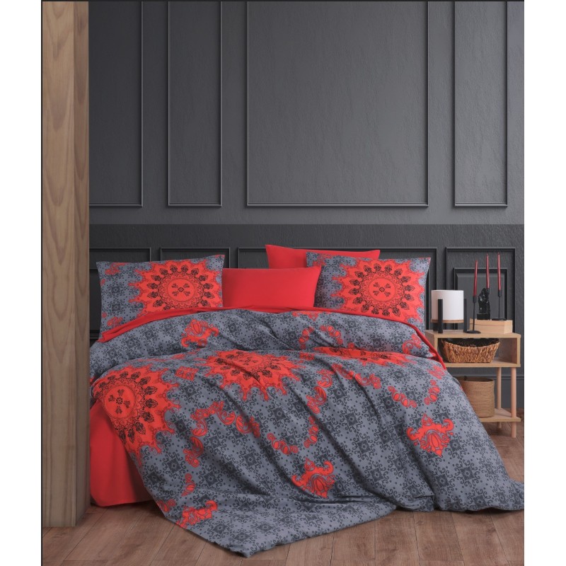 Lessentiel Single Quilt Cover Set Saltanat - Red Red
Anthracite