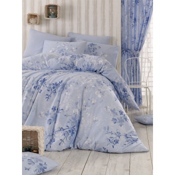 Ranforce Double Quilt Cover Set Elena - Blue Blue
White
Dark Blue