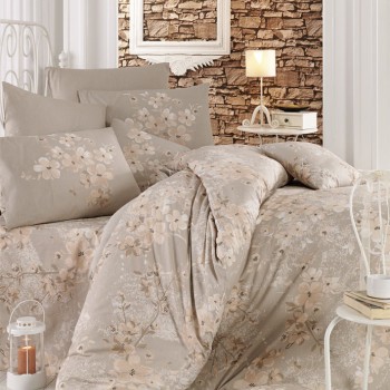 Ranforce Double Quilt Cover Set Elena - Brown Brown
Beige
Salmon