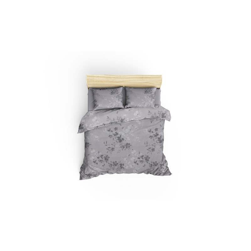 Lessentiel Ranforce Double Quilt Cover Set Elena - Grey Grey
White
Dark Grey