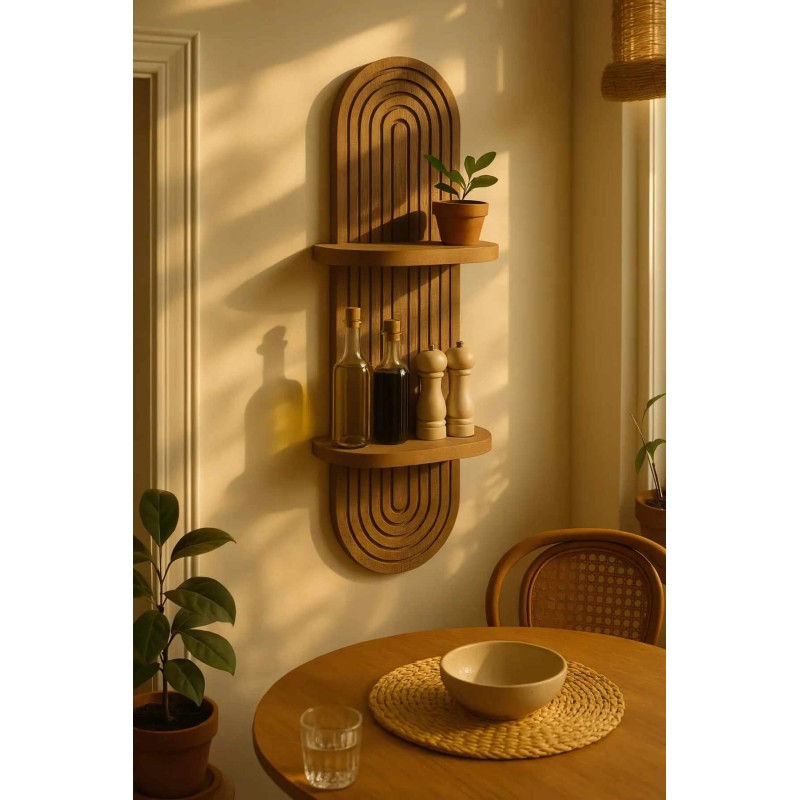 Wall Shelf Artmtkwll2 - Wenge Wenge