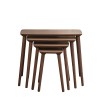 Nesting Table (4 Pieces) Luci - Walnut Walnut