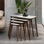 Nesting Table (4 Pieces) Luci - White White