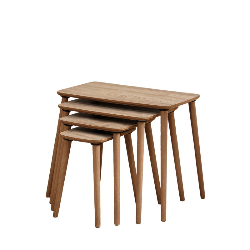 Nesting Table (4 Pieces) Luci - Oak Oak