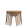 Nesting Table (4 Pieces) Luci - Oak Oak