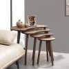Nesting Table (4 Pieces) Moon - Walnut Walnut