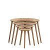Nesting Table (4 Pieces) Moon - Oak Oak