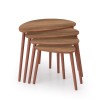 Nesting Table (4 Pieces) Nora - Walnut Walnut