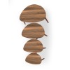 Nesting Table (4 Pieces) Nora - Walnut Walnut