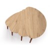 Nesting Table (4 Pieces) Nora - Oak Oak