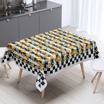 Tablecloth Citrus Noir Multicolor