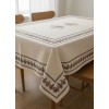 Tablecloth Ethnic - Cream Cream