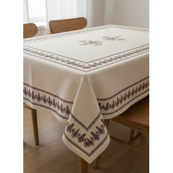 Tablecloth Ethnic - Cream Cream