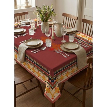 Tablecloth Ethnic - Red Red