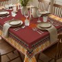 Tablecloth Ethnic - Red Red
