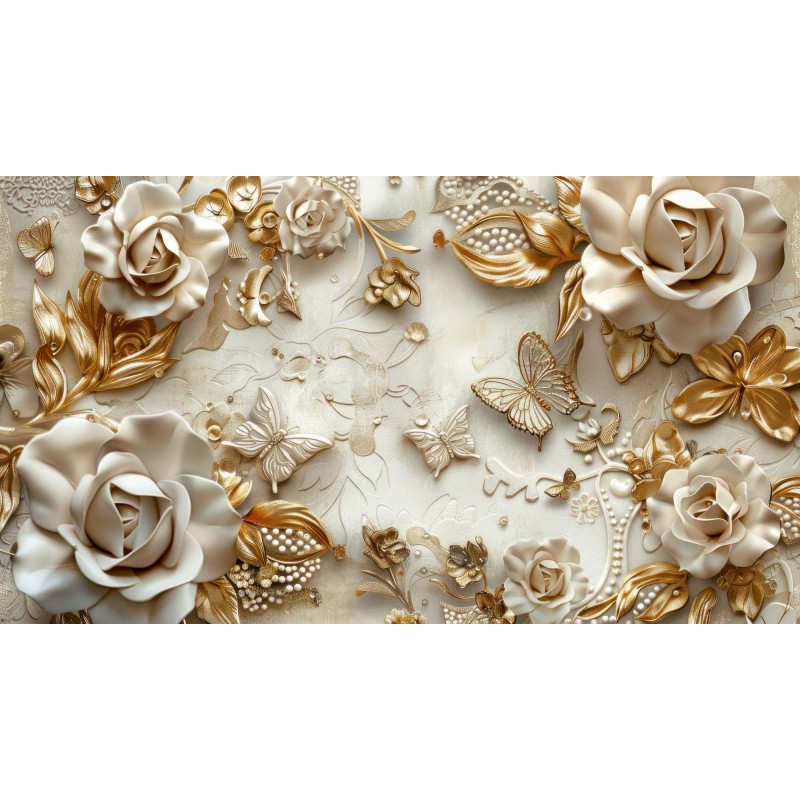 Tablecloth Golden Garden Multicolor