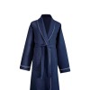 Lessentiel Unisex Bathrobe Soho - Dark Blue Dark Blue