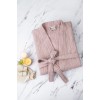 Lessentiel Unisex Bathrobe Kimono - Powder Powder
