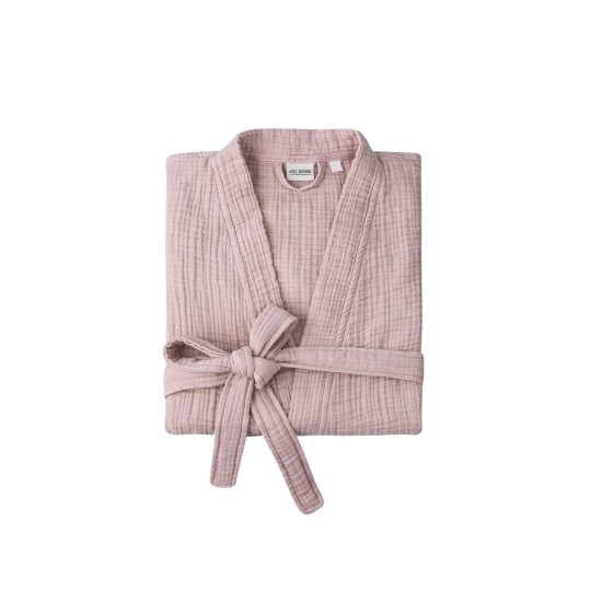 Lessentiel Unisex Bathrobe Kimono - Powder Powder